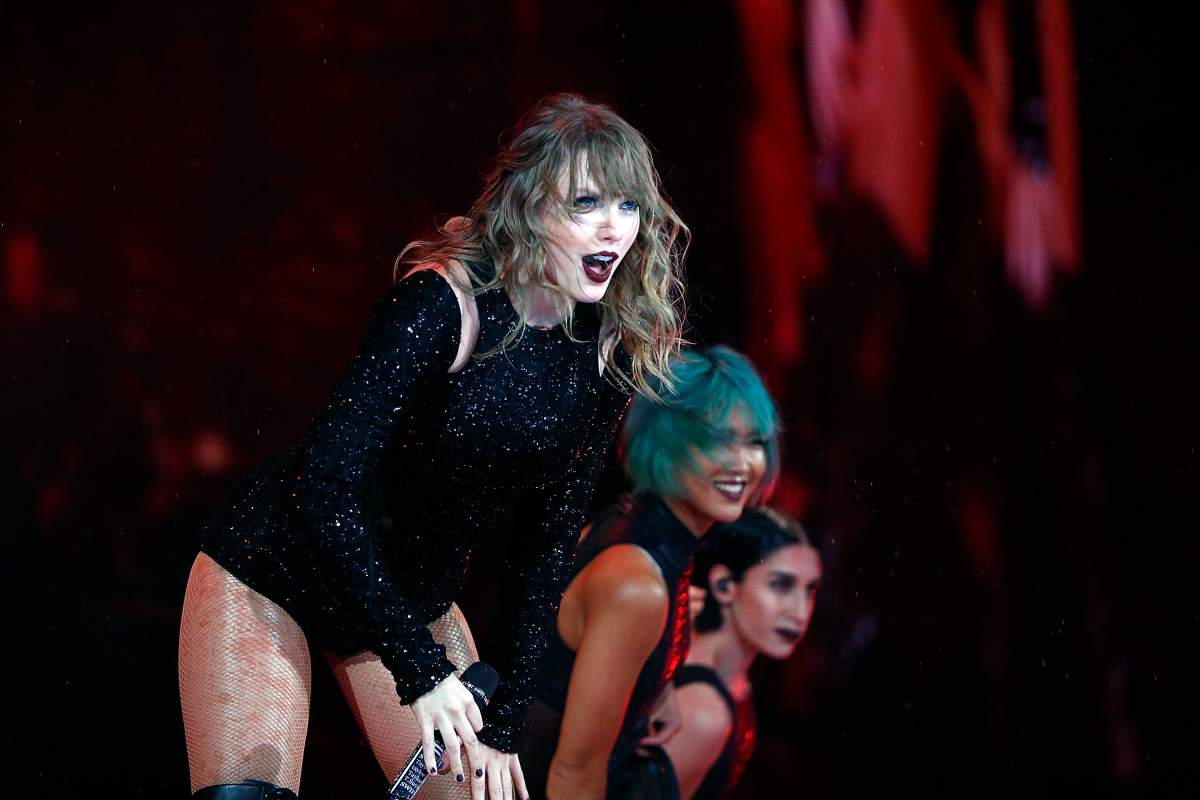 Taylor Swift performs at ANZ Stadium on Nov. 2, 2018, in Sydney, Australia.
