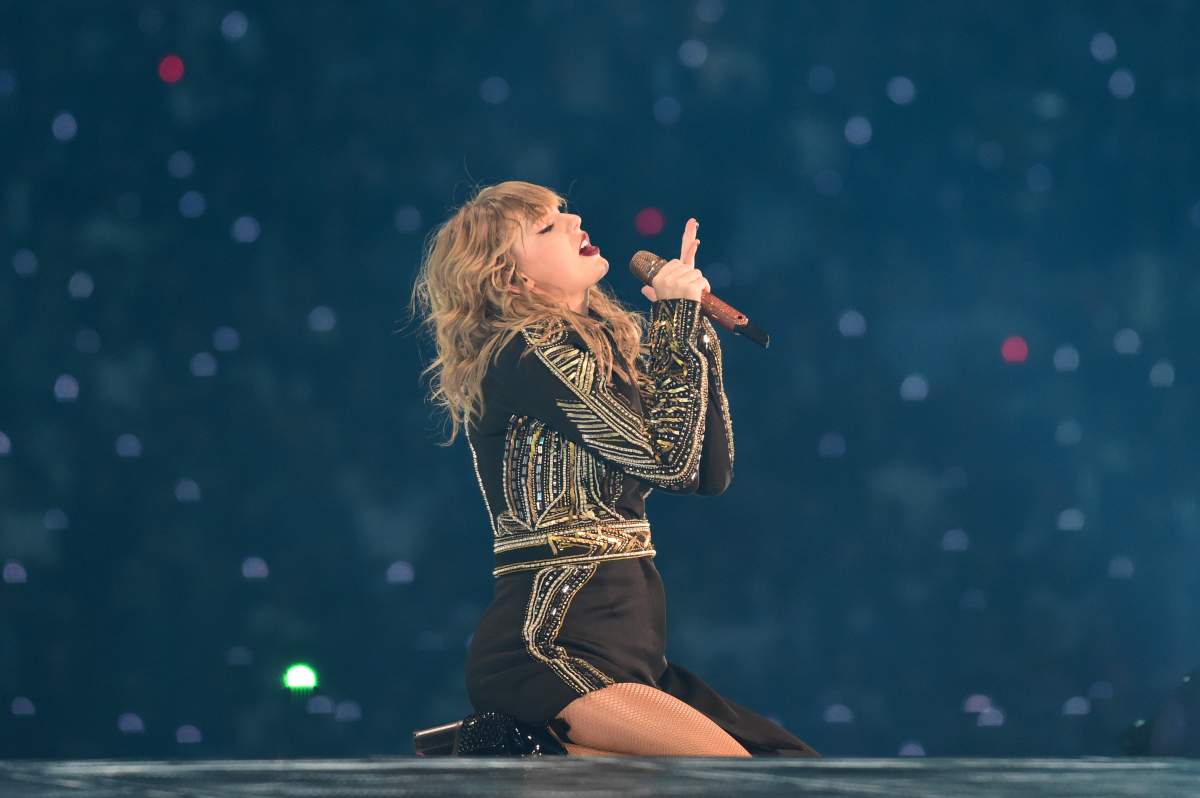 Taylor Swift performs at the ‘Reputation’ world tour in Japan presented by Fujifilm instax at Tokyo Dome on Nov. 21, 2018, in Tokyo, Japan.