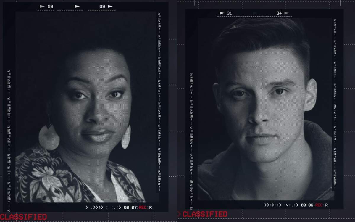 (L-R): Kailyn Archer and Damien Ketlo.