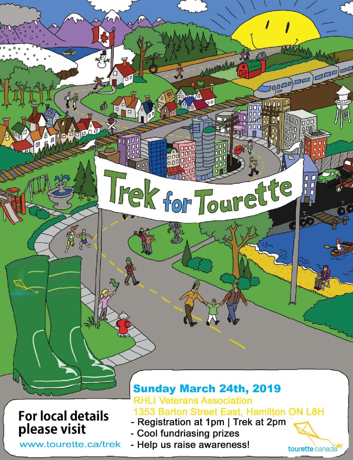 Trek for Tourette - image