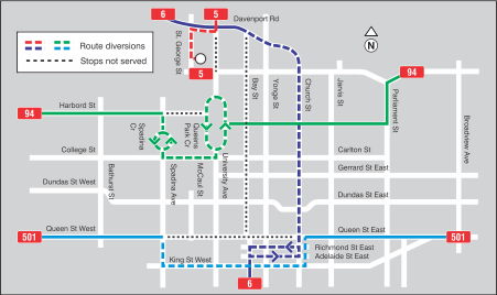 Road closures, TTC disruptions planned for Toronto St. Patrick’s Day ...