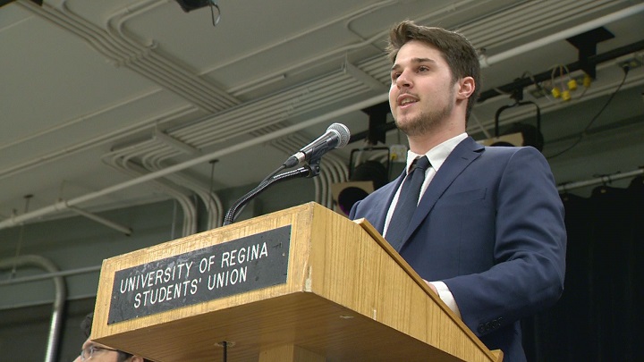 URSU president Shawn Wiskar voiced his concerns Monday about a possible strike and the impact it could have on the mental health of students.