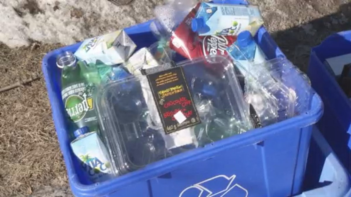 The City of Peterborough says recycling collection services have been impacted by an overnight storm.