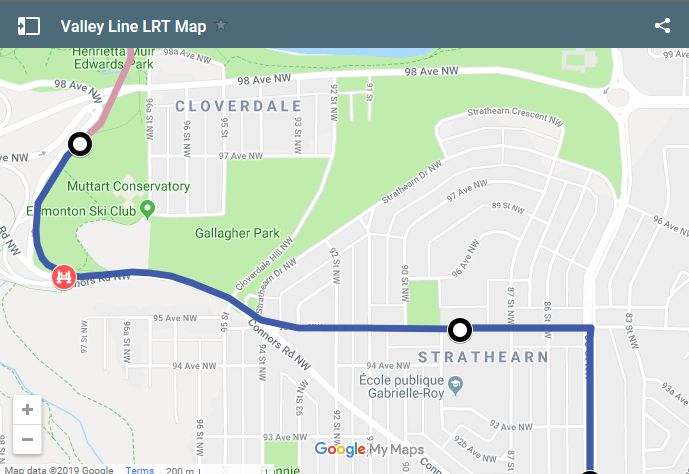 City of Edmonton Valley Line LRT