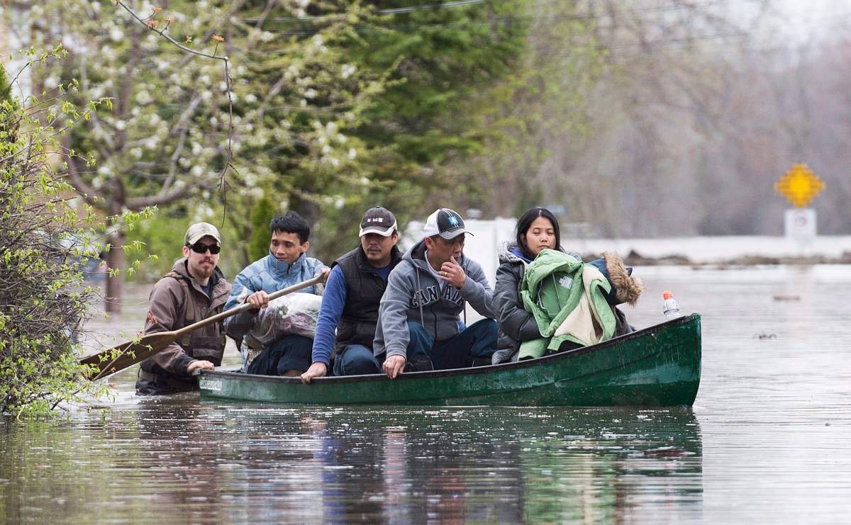 In May 2017, Pierrefonds-Roxboro residents were forced to leave their homes due to rising floodwaters.