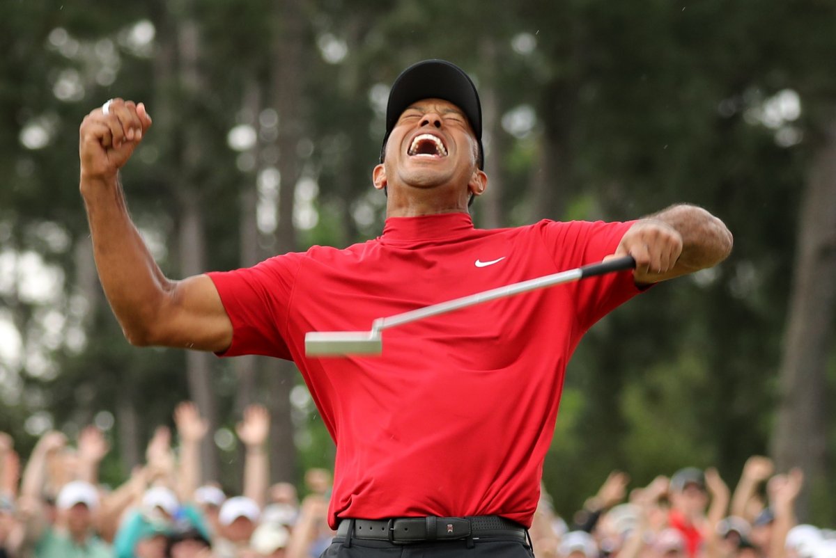 The person who won $1.19 million by betting $85,000 on Tigers Woods to win  the Masters had never bet on sports on before