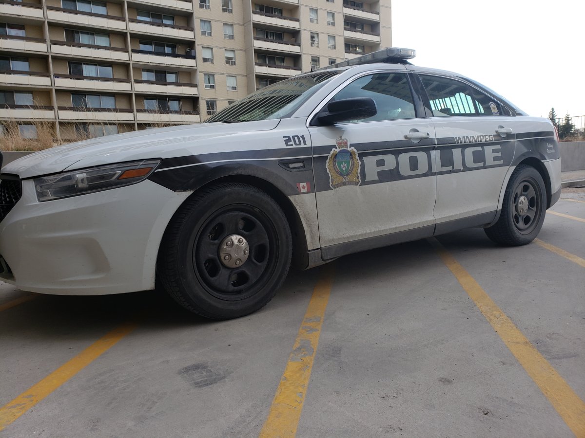 A Winnipeg police cruiser. 