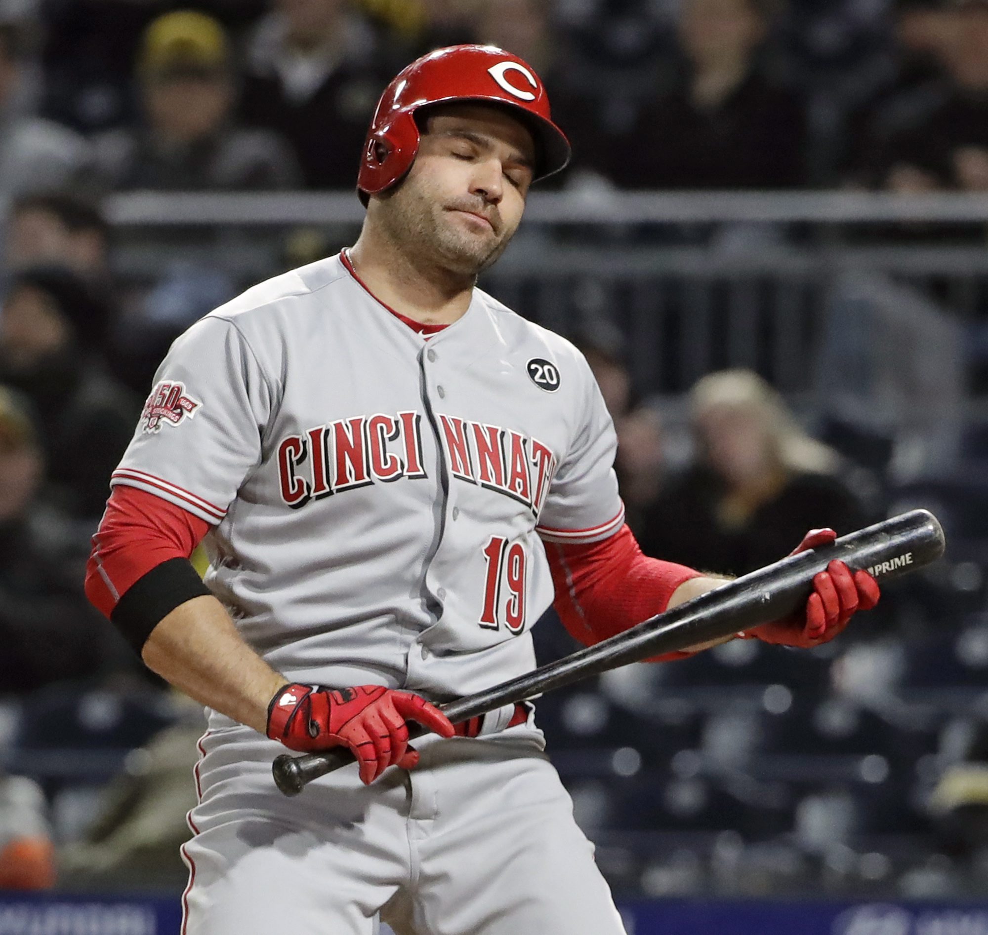 Cincinnati's Joey Votto disciplined