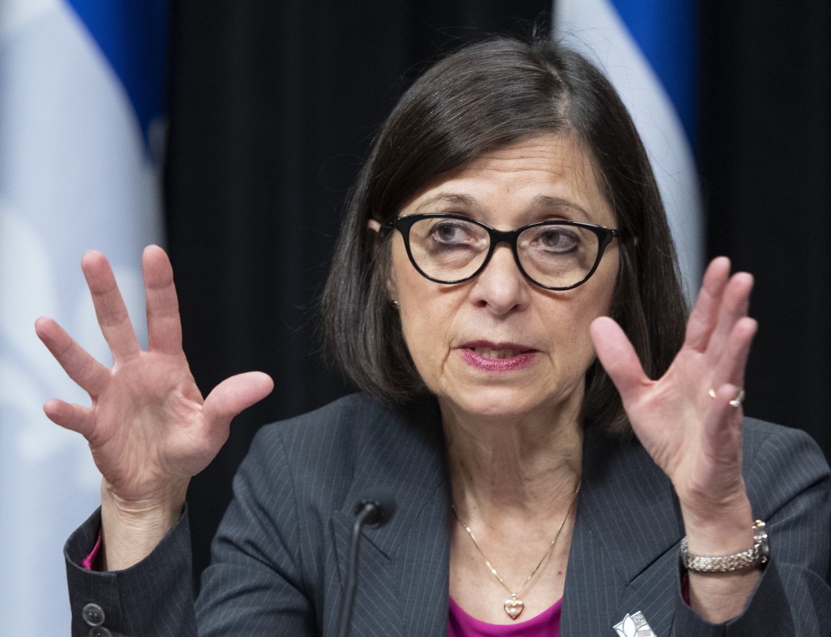 Quebec Health and Social Services Minister Danielle McCann said an ambulance will be used to transfer pregnant women who are near giving birth.