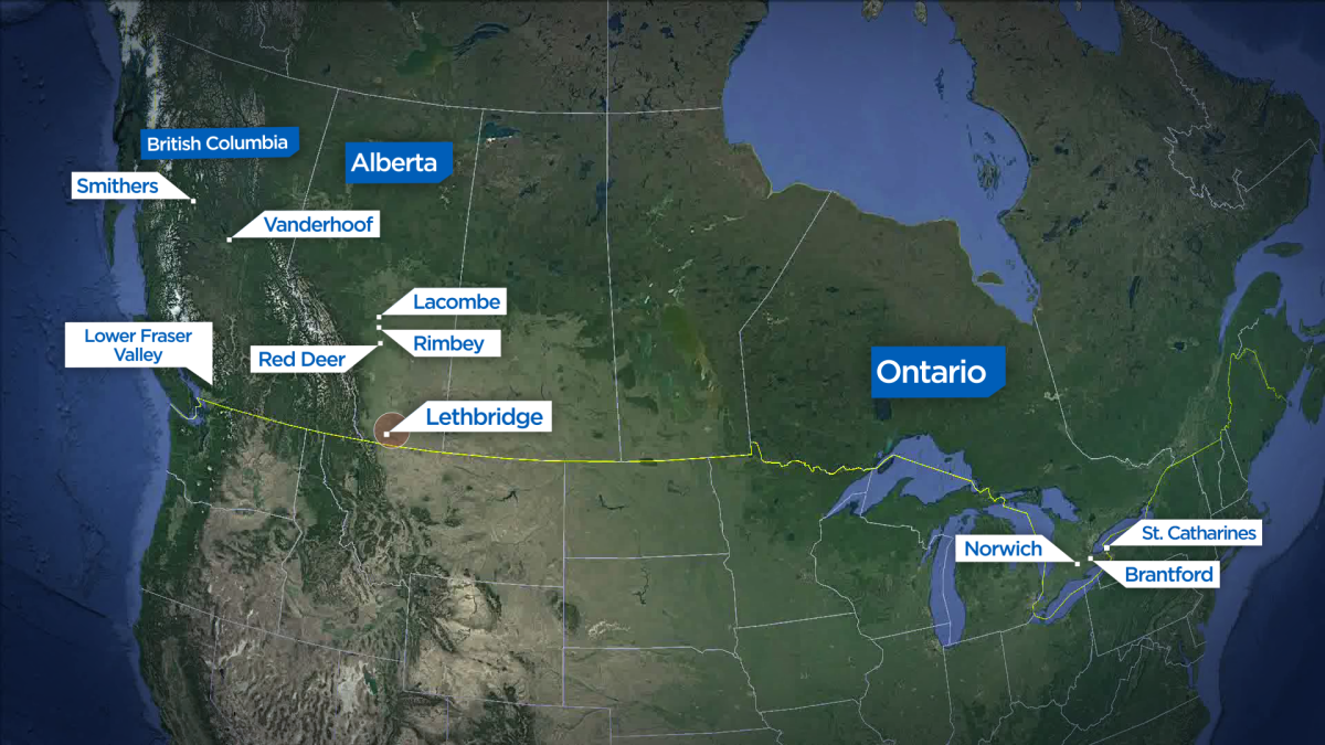 In a 2014 AHS presentation, Health officials identified several communities across Canada, vulnerable to outbreaks of vaccine preventable diseases because of low immunization rates