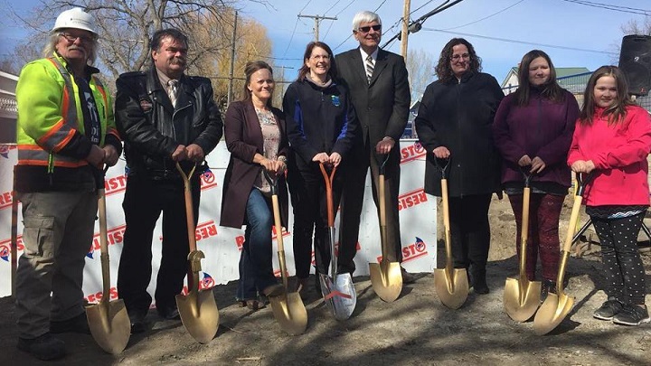 This Habitat for Humanity build consists of a three-bedroom, two-storey home located at 914 Ominica St. West.  