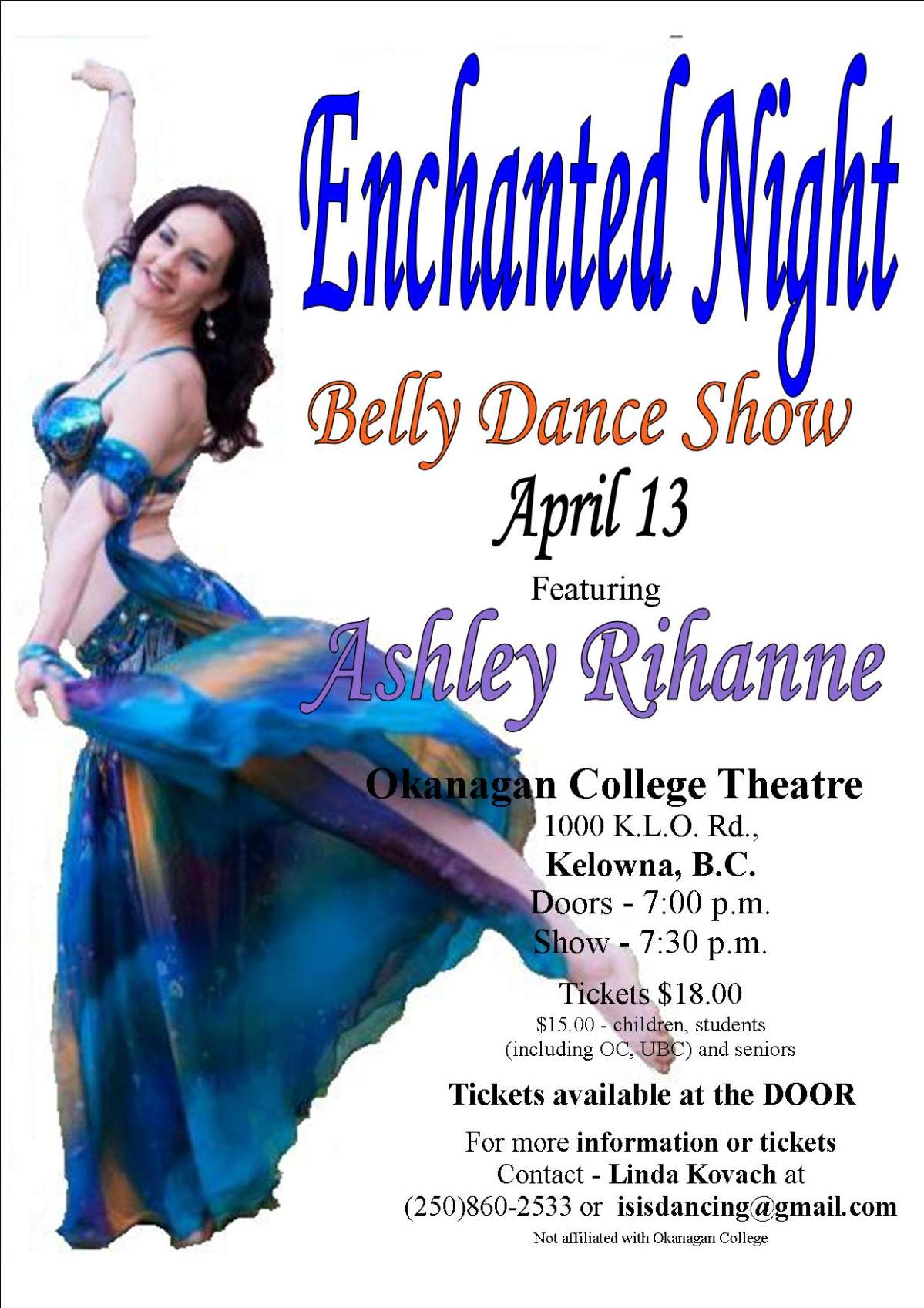 Enchanted Night BELLY DANCE Show - image