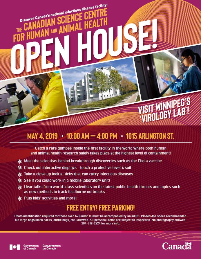 Winnipeg “Virology Lab” Open House - image