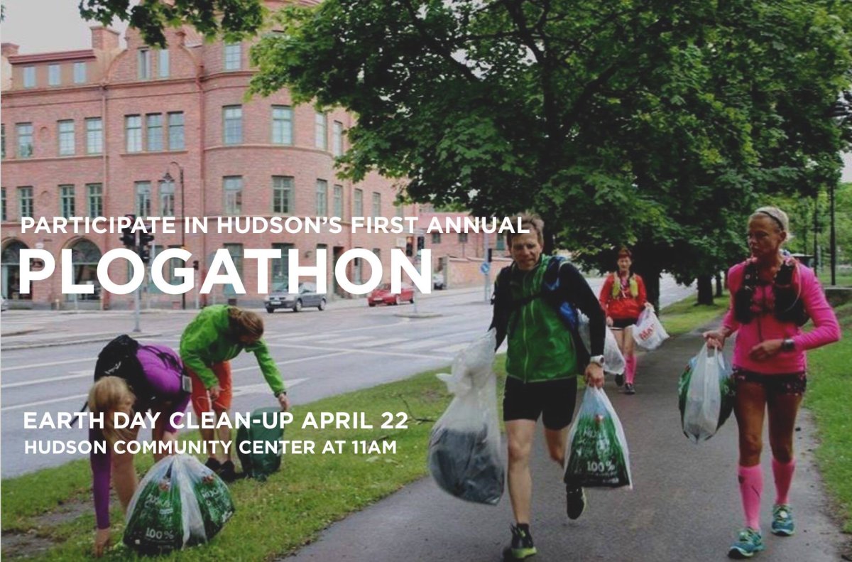 Hudson’s First Annual Plogathon: Earth Day Cleanup - image