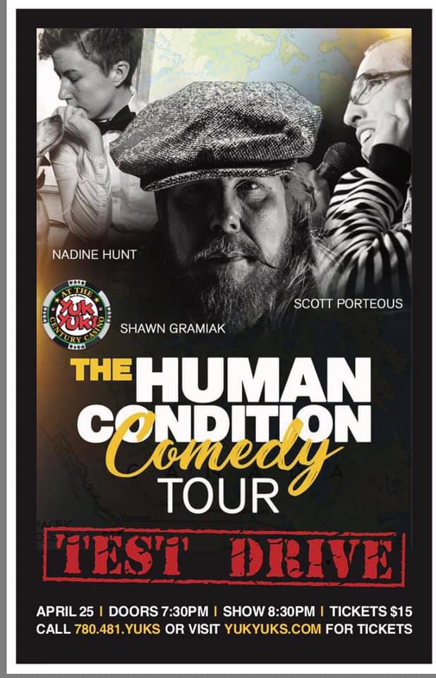 The Human Condition Comedy Tour – Test Drive - image