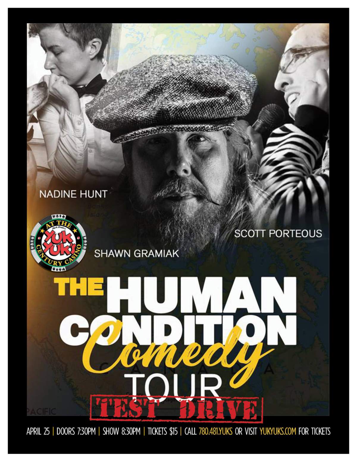 THE HUMAN CONDITION COMEDY TOUR TEST DRIVE - image