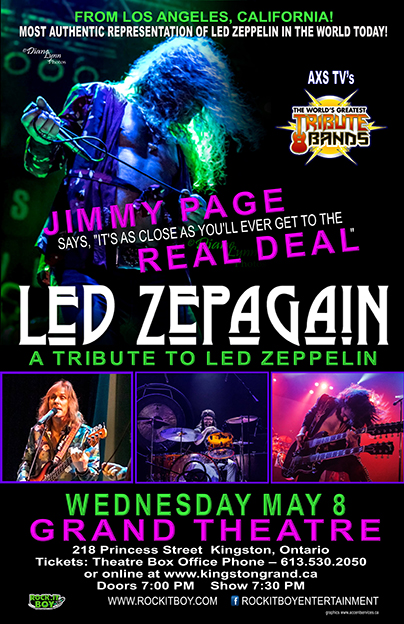 LED ZEPAGAIN A Tribute to LED ZEPPELIN - GlobalNews Events