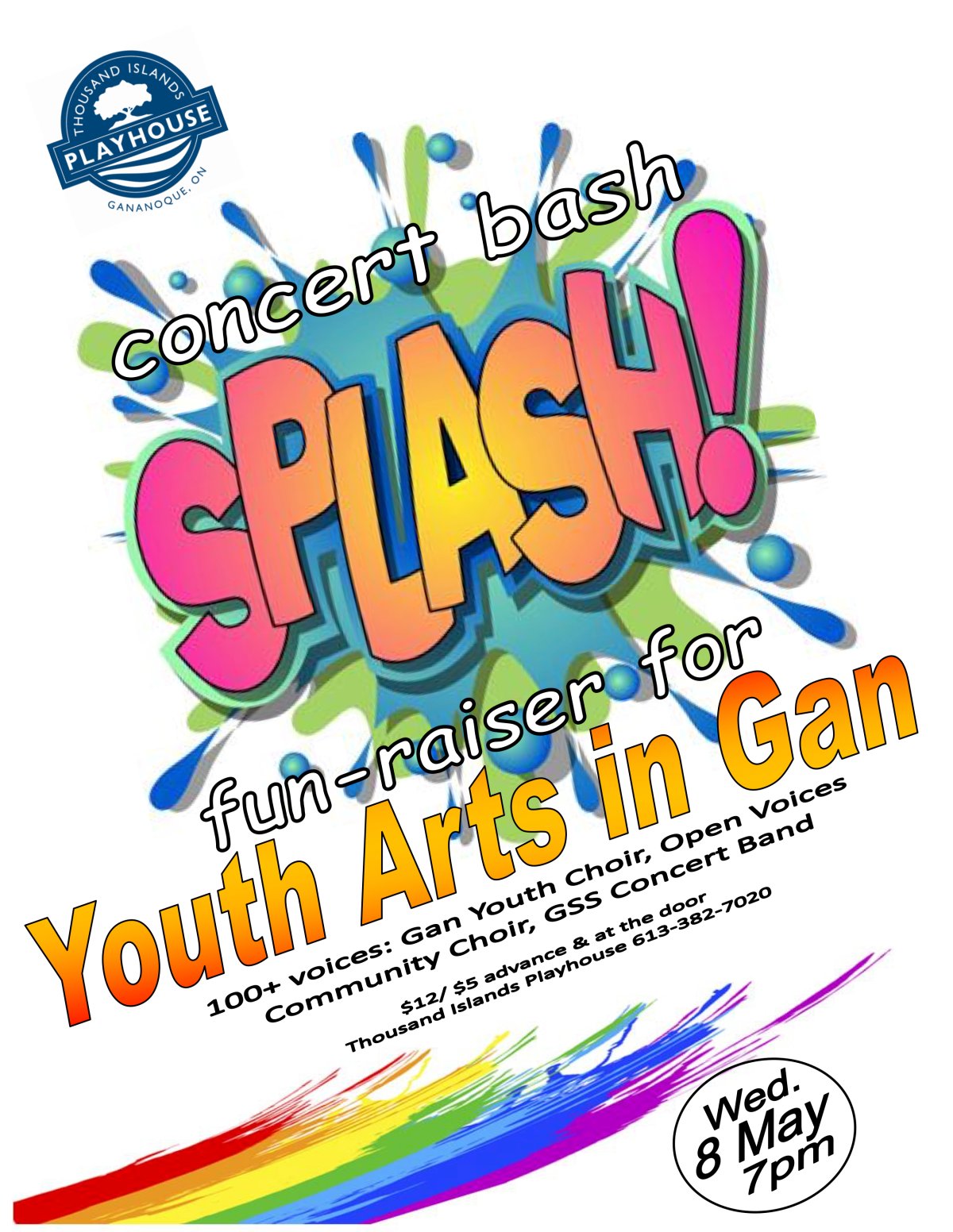 Splash! Fundraiser for Youth Arts in Gananoque GlobalNews Events