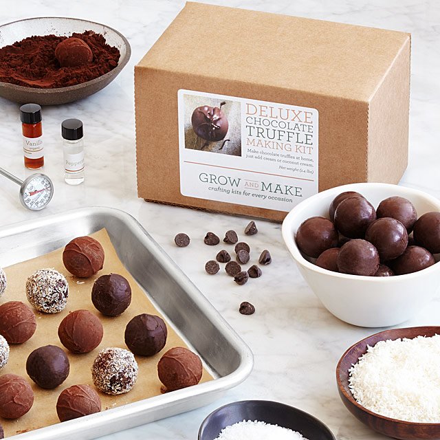 Make Your Own Chocolate Truffles Kit, $46.92, available at Uncommon Goods