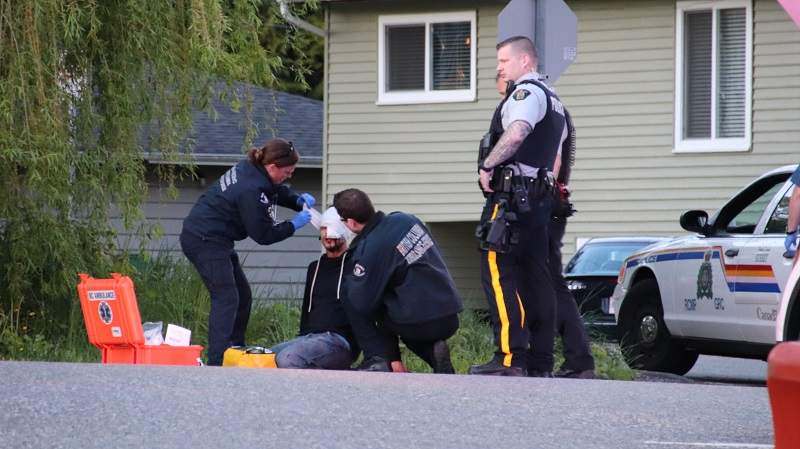 Police say the initial investigation has revealed that an altercation occurred between two individuals resulting in the stabbing.