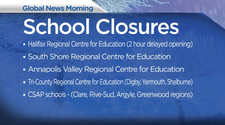 Spring snow storm brings delays and closures to Nova Scotia - image