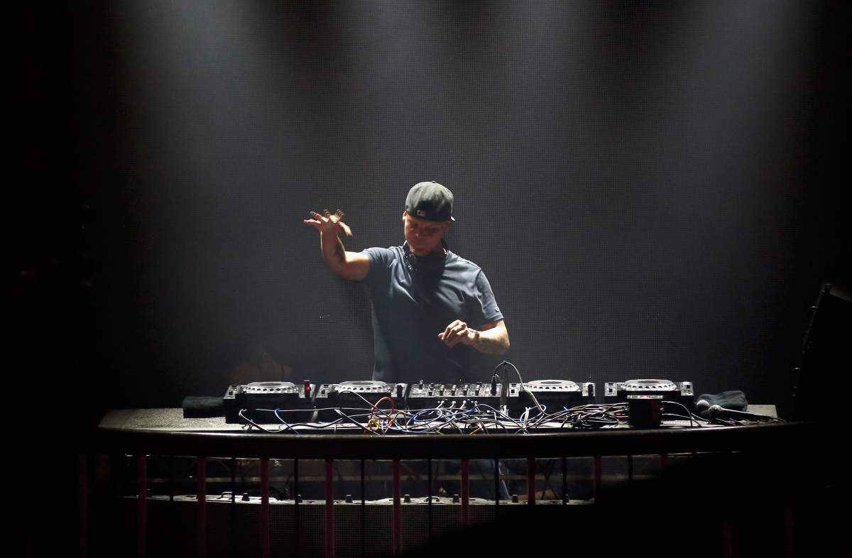 Avicii performs onstage during Rolling Stone Live SF with Talent Resources on Feb. 7, 2016, in San Francisco, Calif.