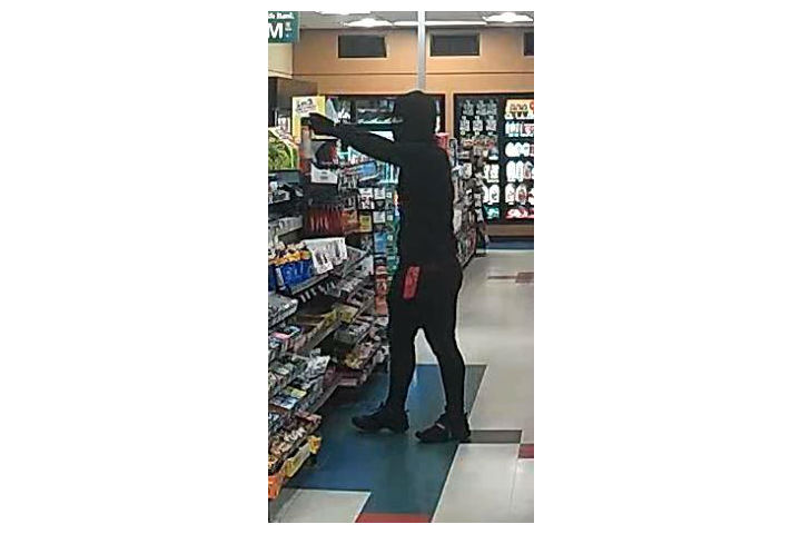 Barrie police are searching for an armed man after an alleged robbery took place at a Circle K in Barrie.