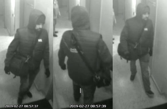 Detectives from the Halton Regional Police Service 2 District Criminal Investigations Bureau are seeking the identity of a male responsible for multiple daytime break and enter incidents. 