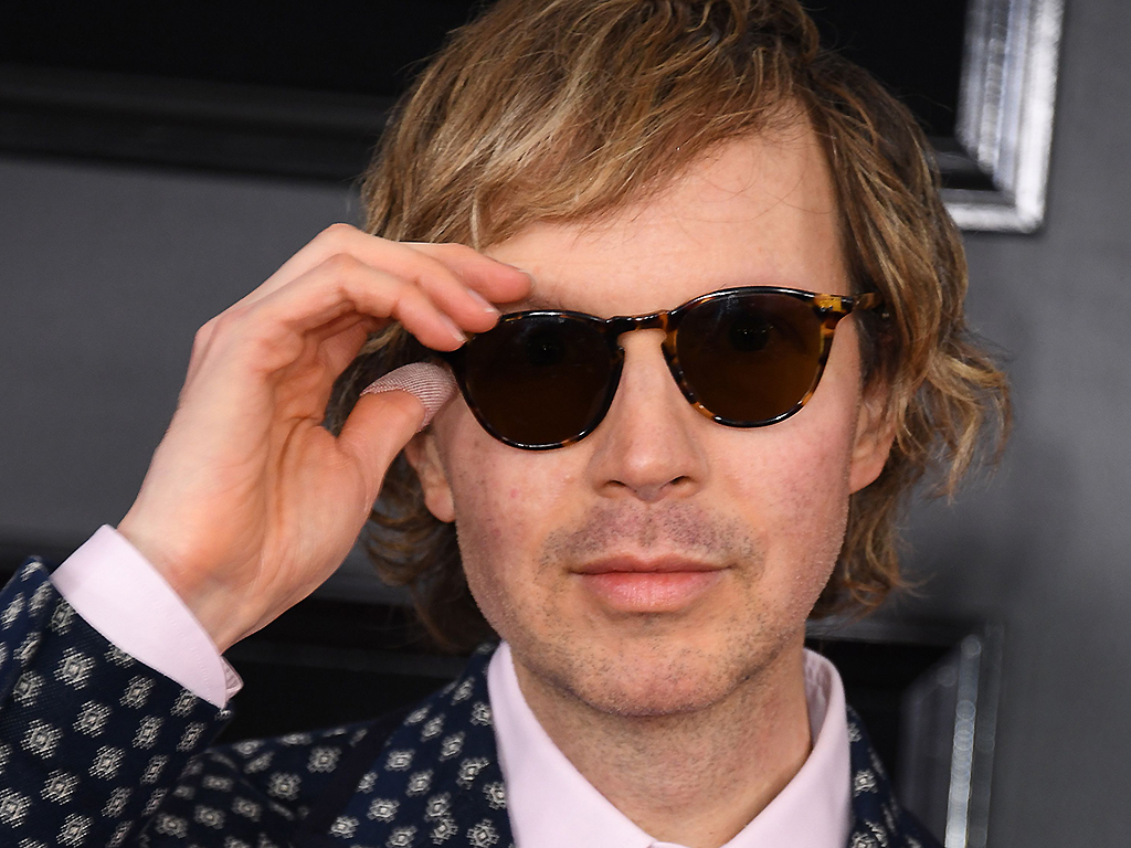 Beck arrives for the 61st Annual Grammy Awards on February 10, 2019, in Los Angeles.
