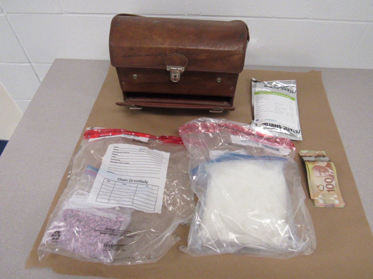 Brandon police found a large amount of meth and heroin during a traffic stop.