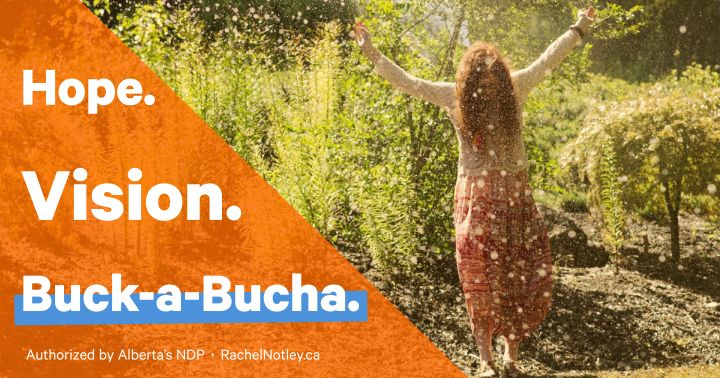 Under an NDP government, no Albertan will be excluded from the benefits of kombucha.