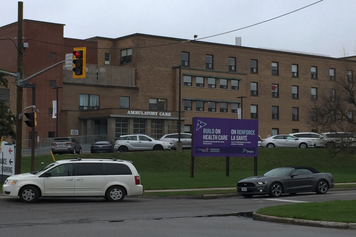 The Cambridge Memorial Hospital.