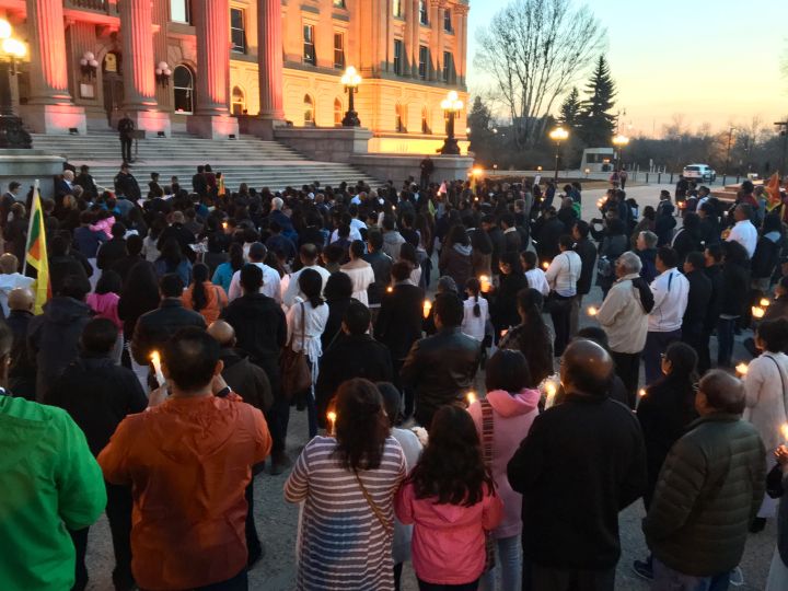 Candlelight vigil held in Edmonton following Sri Lanka bombings ‘We
