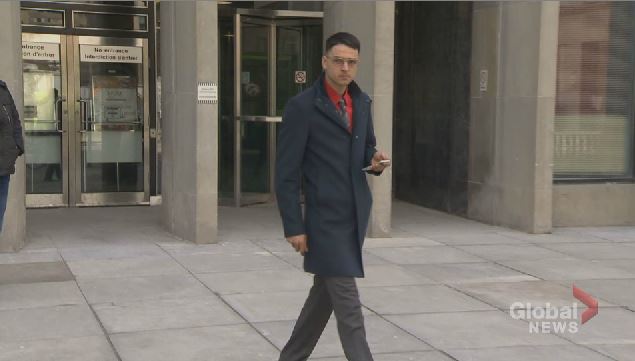 Galeeb Abau-Jabeen is seen in front of a Toronto court.