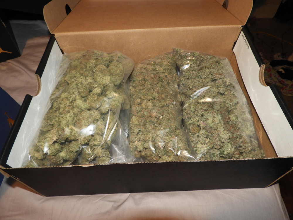 Peterborough police seized cannabis from a Weller Street residence on April 25.