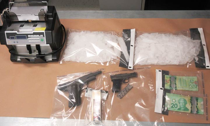 The Prince Albert Combined Forces Special Enforcement Unit says a lengthy drug trafficking investigation resulted in the seizure of two kilograms of meth.