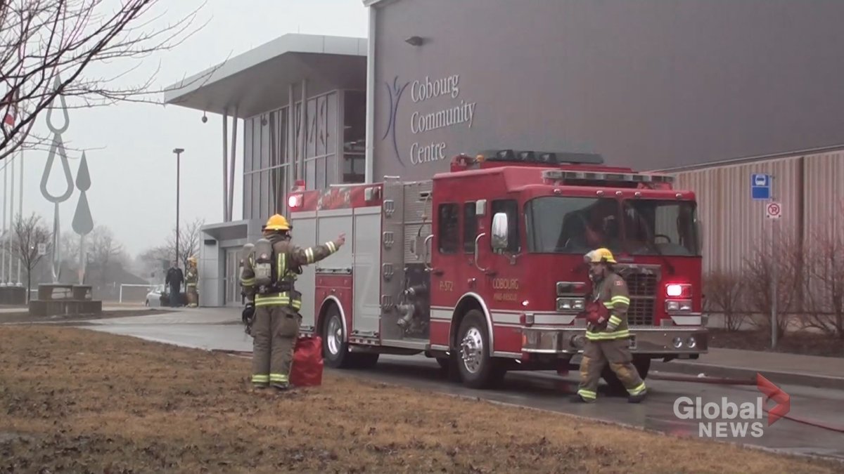 An ammonia leak Monday morning forced the closure of the Cobourg Community Centre. No injuries have been reported.