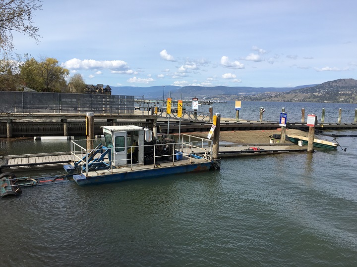 The Cook Road boat launch in Kelowna will be temporarily closed for dredging and sediment removal. It’s expected to reopen in three to four weeks.