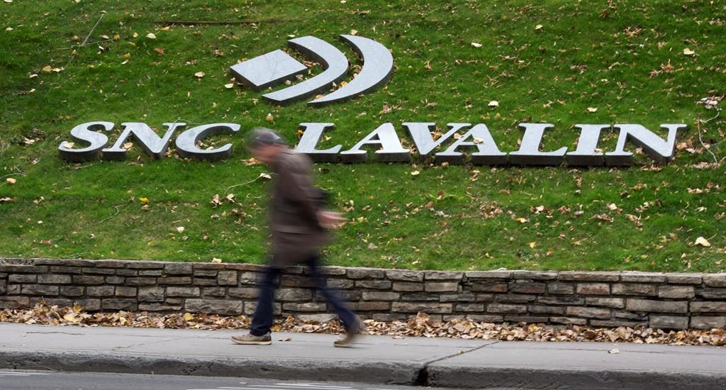 The stock price for SNC-Lavalin has hit a new 14-year low.