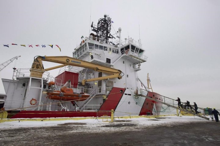 Canadian Coast Guard’s first new icebreaker welcomed to fleet ...