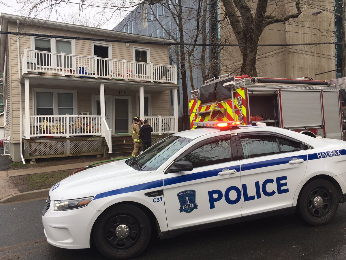 Firefighters were called to the scene of a structure fire on Edward Street in Halifax on Thursday morning.