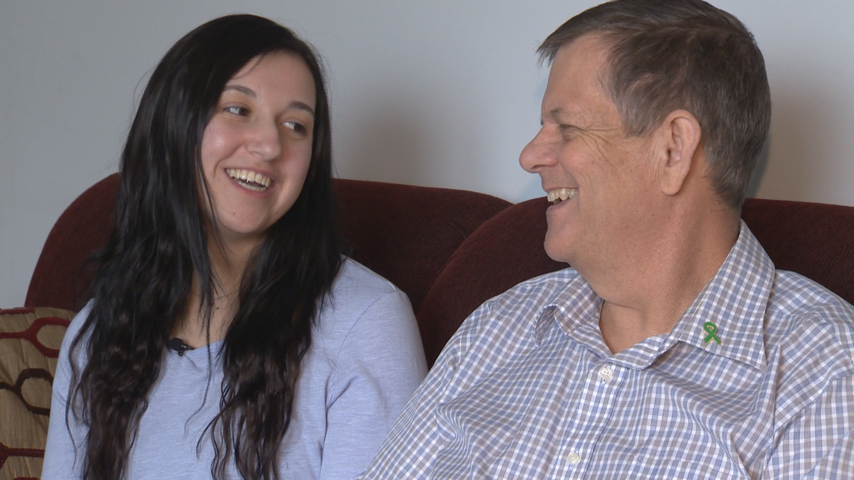 Dan McLaughlin and his daughter Marie