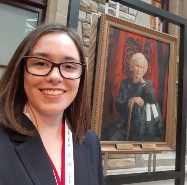 McMaster student and Hamilton resident Deanna Allain was among the delegates at Daughters of the Vote 2019 in Ottawa.