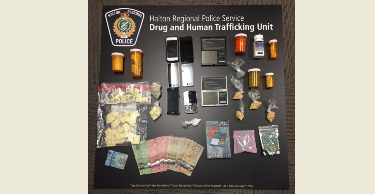 Police have seized a large quantity of illicit drugs and have arrested a man from Stoney Creek.