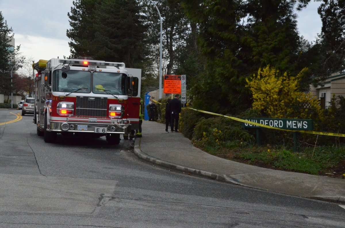 Crews were called just after noon Saturday to the Guildford area due to reports of an explosion.