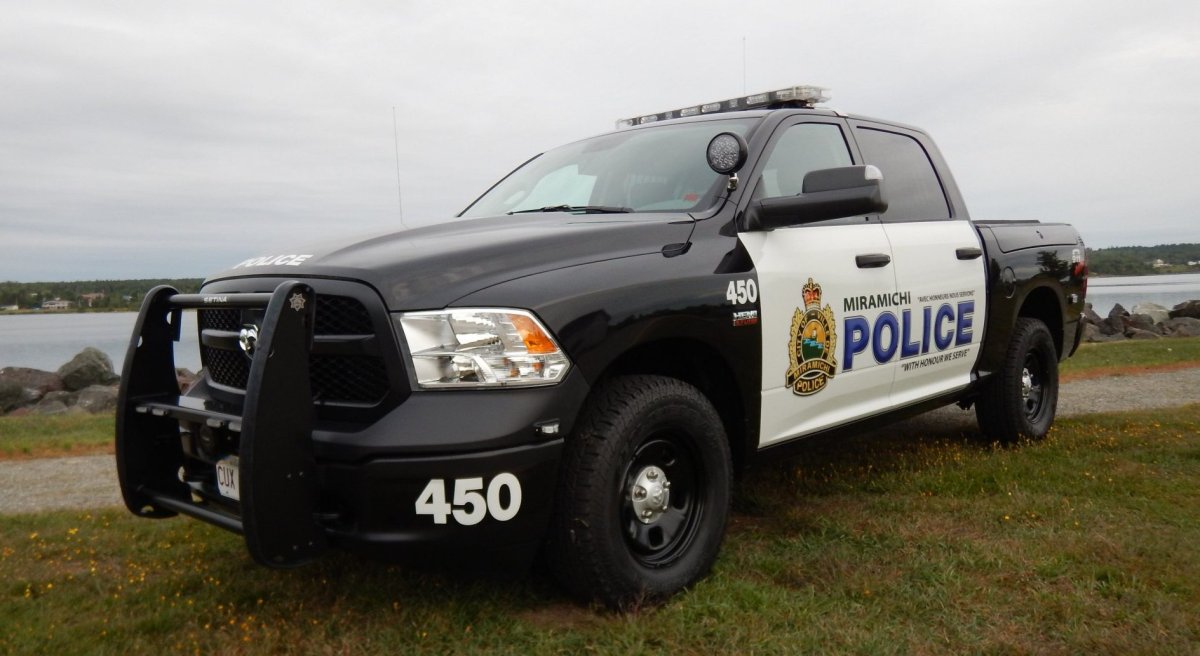 A Miramichi Police Force truck is pictured in this undated photo. 