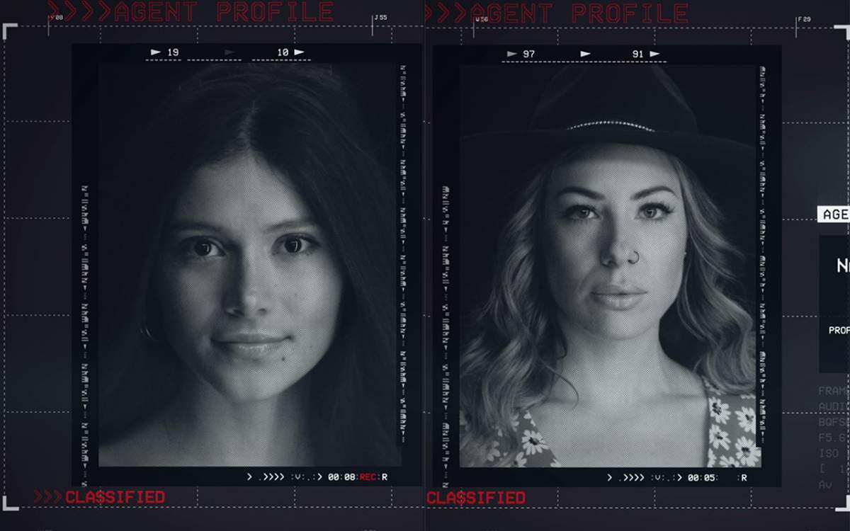 (L-R): Estefania Hoyos and Samantha Picco.