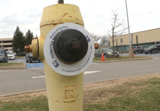 Durham Regional Municipality is trying to discourage water theft by marking hydrants approved as filling stations.