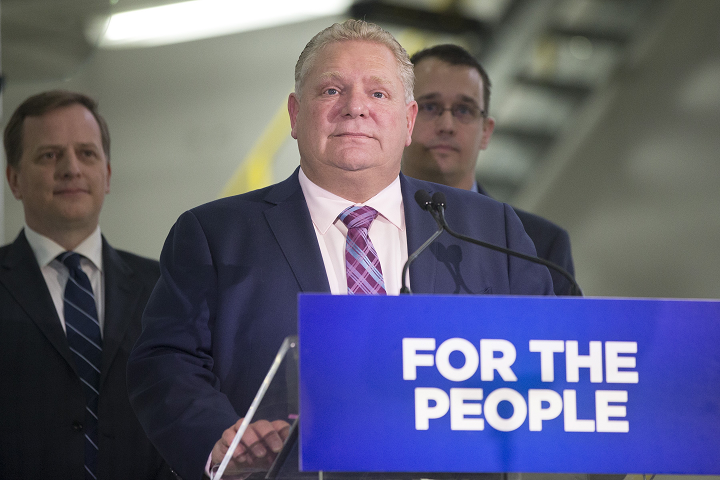 Doug Ford made an unscheduled call to Global News Radio on Monday.