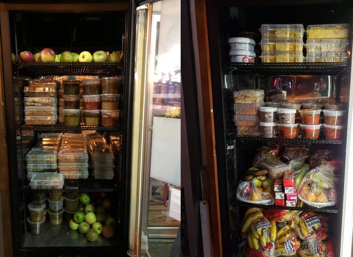 A community fridge will be launched at the Onward Willow Community Centre on Saturday.